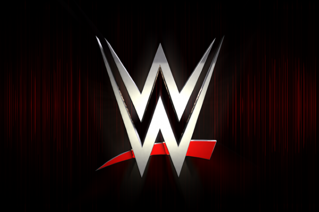 WWE logo black background
